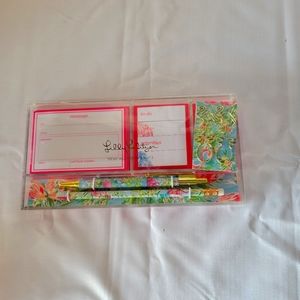 NWT Lilly Pulitzer desk accessories